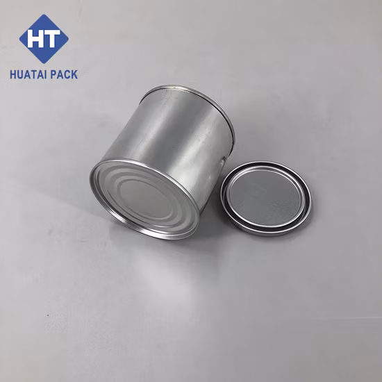 Lattina di metallo da pinta vuota senza rivestimento per l'imballaggio di vernici a base solvente. Litografia personalizzata accettabile